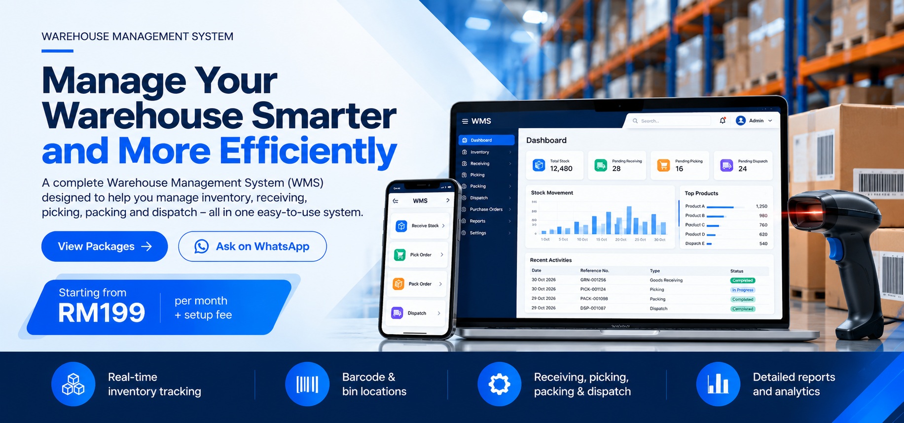 Warehouse Management System - FADTECH Solutions